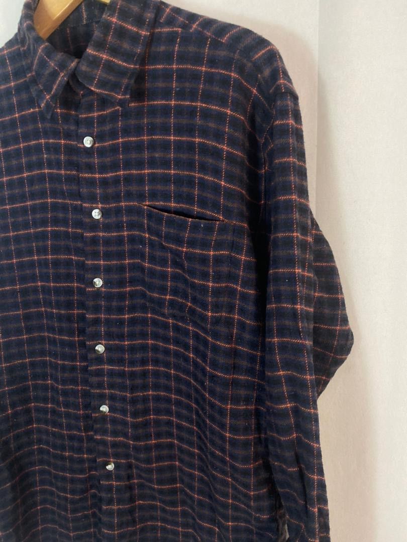 Japanese Brand Hiromi rossi Milano wool button up shirt Size US M / EU 48-50 / 2 - 3 Thumbnail