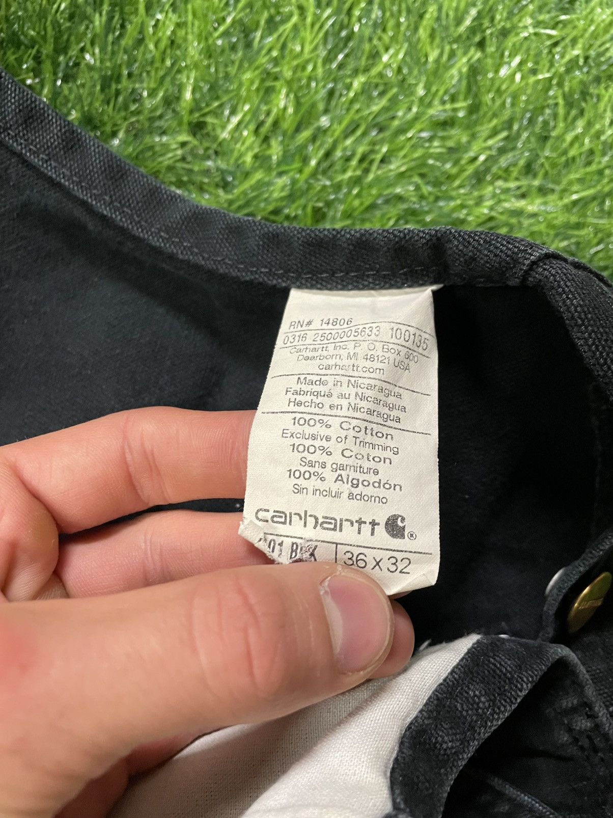 Carhartt Carhartt Overalls Size 36 x 32 Size US 36 / EU 52 - 6 Thumbnail