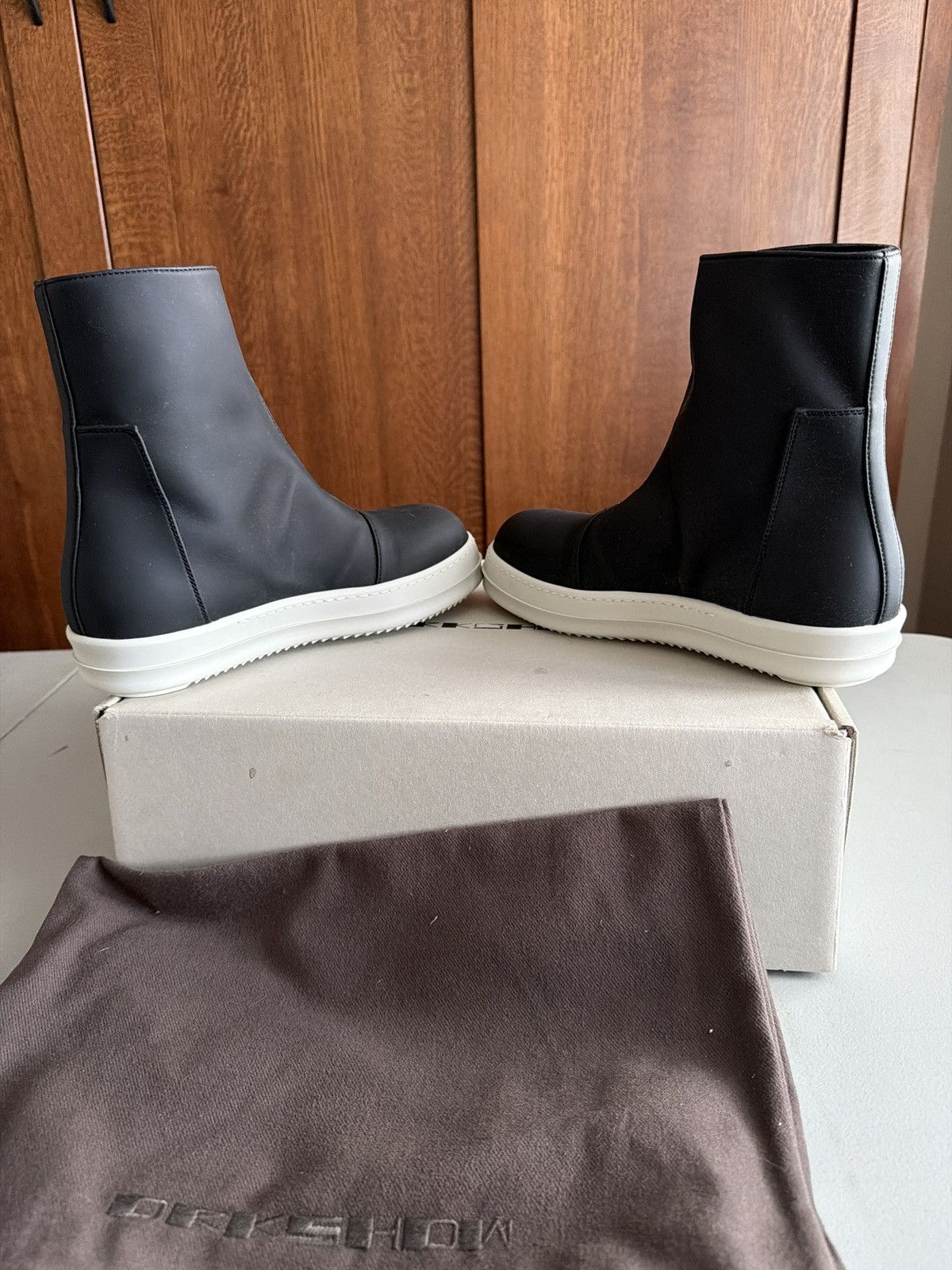 Rick Owens Drkshdw Rick Owens Zip Front Sneaker Size US 9 / EU 42 - 6 Thumbnail