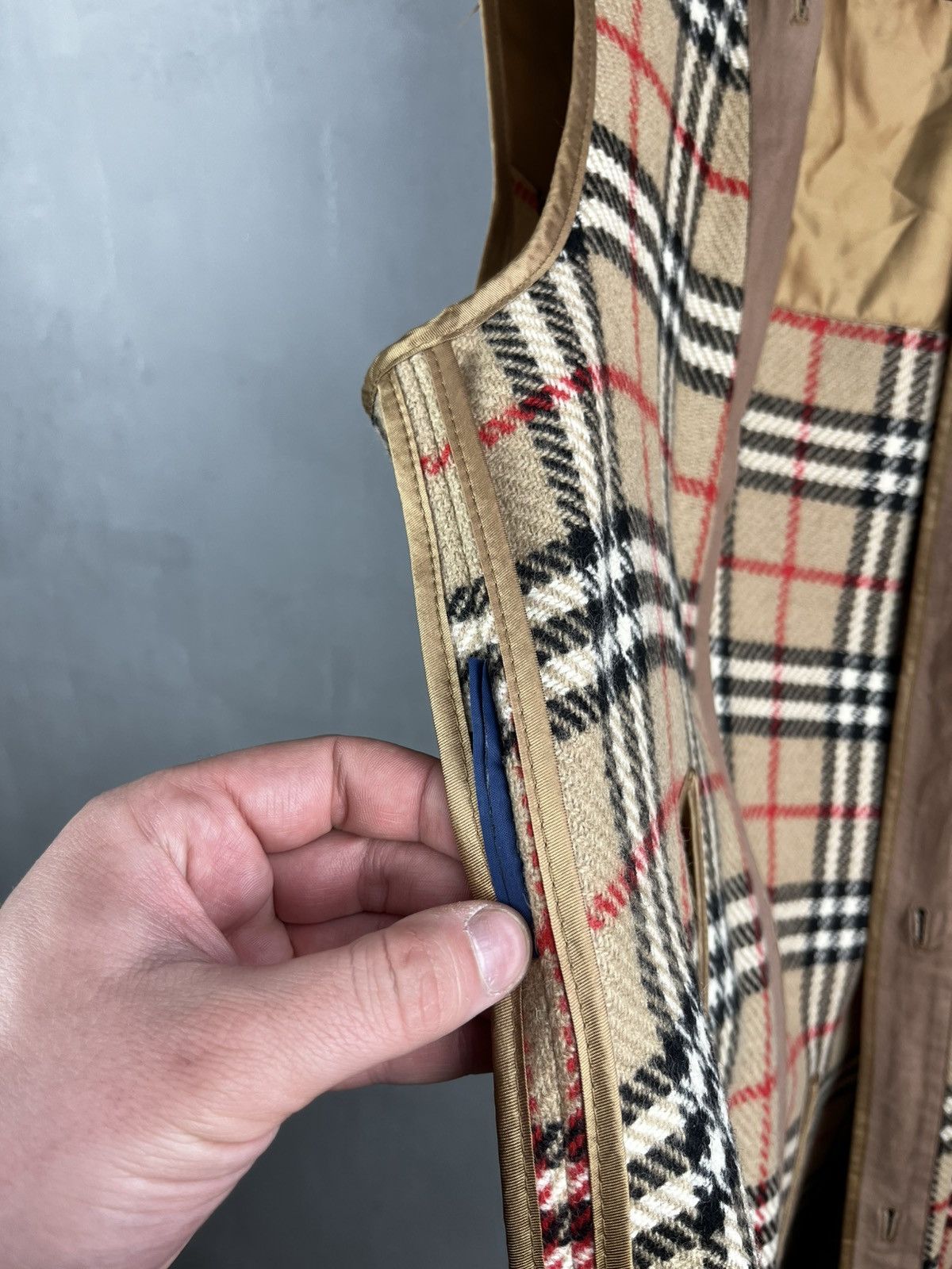 Burberry × Burberry Prorsum × Vintage Burberrys Nova Check Liner Size US M / EU 48-50 / 2 - 8 Thumbnail