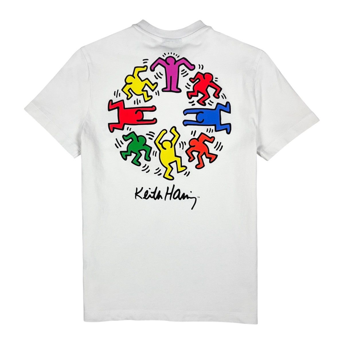 Keith Haring Vintage Keith Haring Dance Circle T-Shirt Size US XS / EU 42 / 0 - 2 Thumbnail