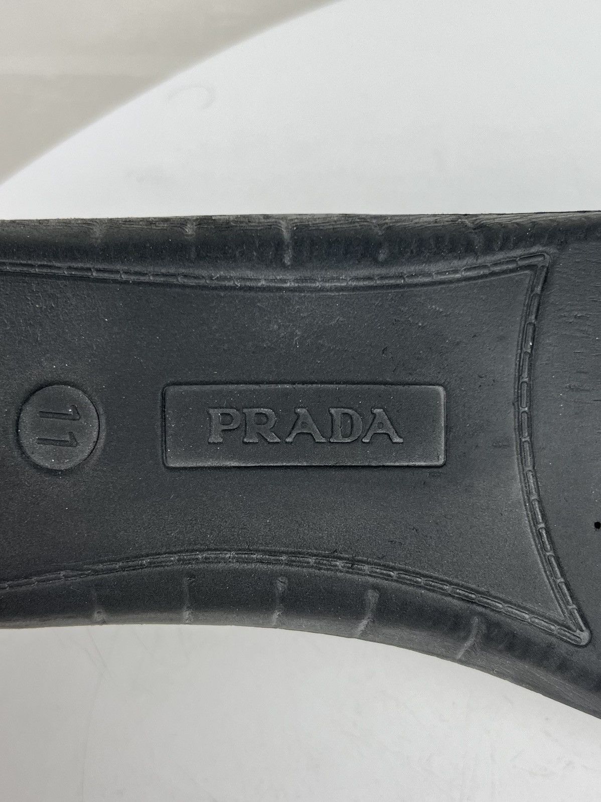 Prada PRADA MILANO Sneakers Low Top CROSSECTION Knit Pattern Shoes Size US 12 / EU 45 - 22 Thumbnail
