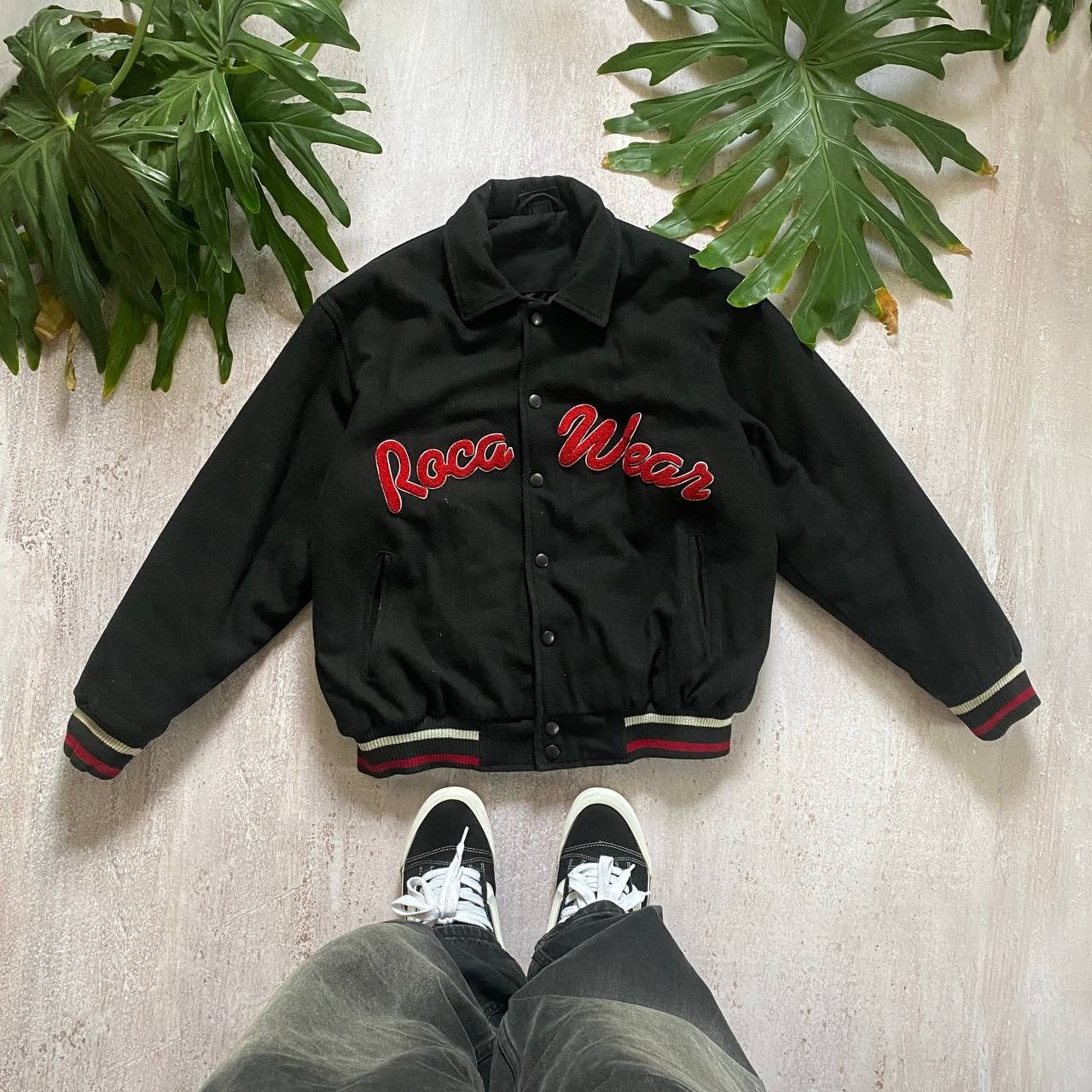 Rocawear VINTAGE 90S ROCAWEAR VARSITY BOMBER JACKET Size US M / EU 48-50 / 2 - 1 Thumbnail
