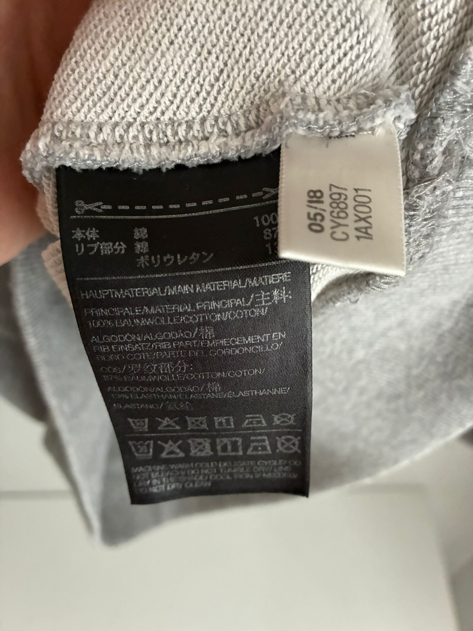 Yohji Yamamoto Adidas x Y-3 Yohji Yamamoto hoodie Japan designer Size US S / EU 44-46 / 1 - 4 Thumbnail