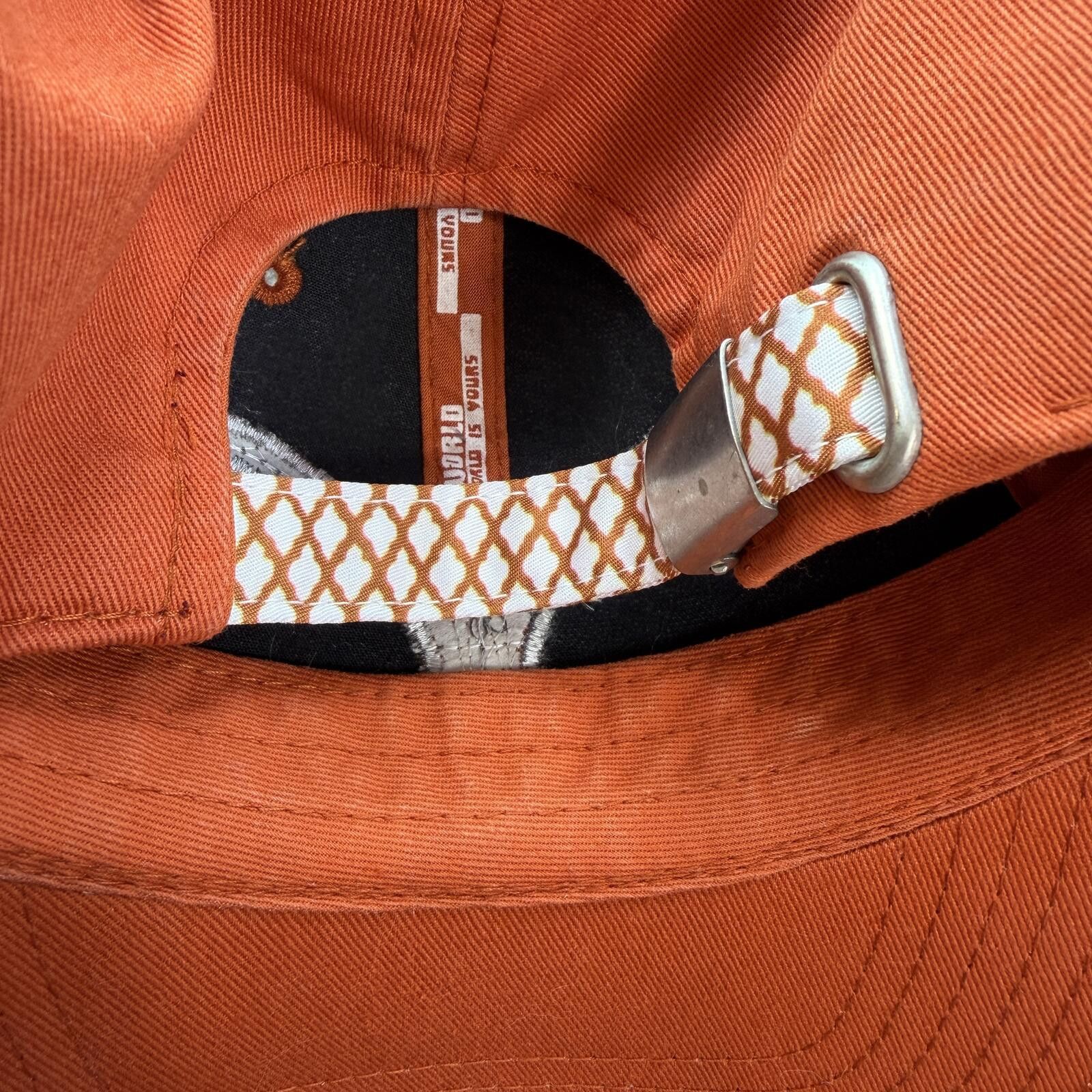 Top Of The World Texas Longhorns Womens Strapback Hat Orange NCAA College Cap Size ONE SIZE - 7 Thumbnail