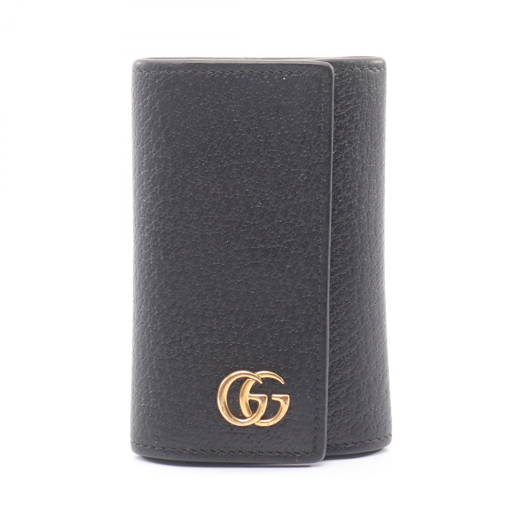 Gucci Gucci Gucci GG Marmont Leather Key Case Leather Key case 435305 DUTY FREE for USA Size ONE SIZE - 1 Thumbnail