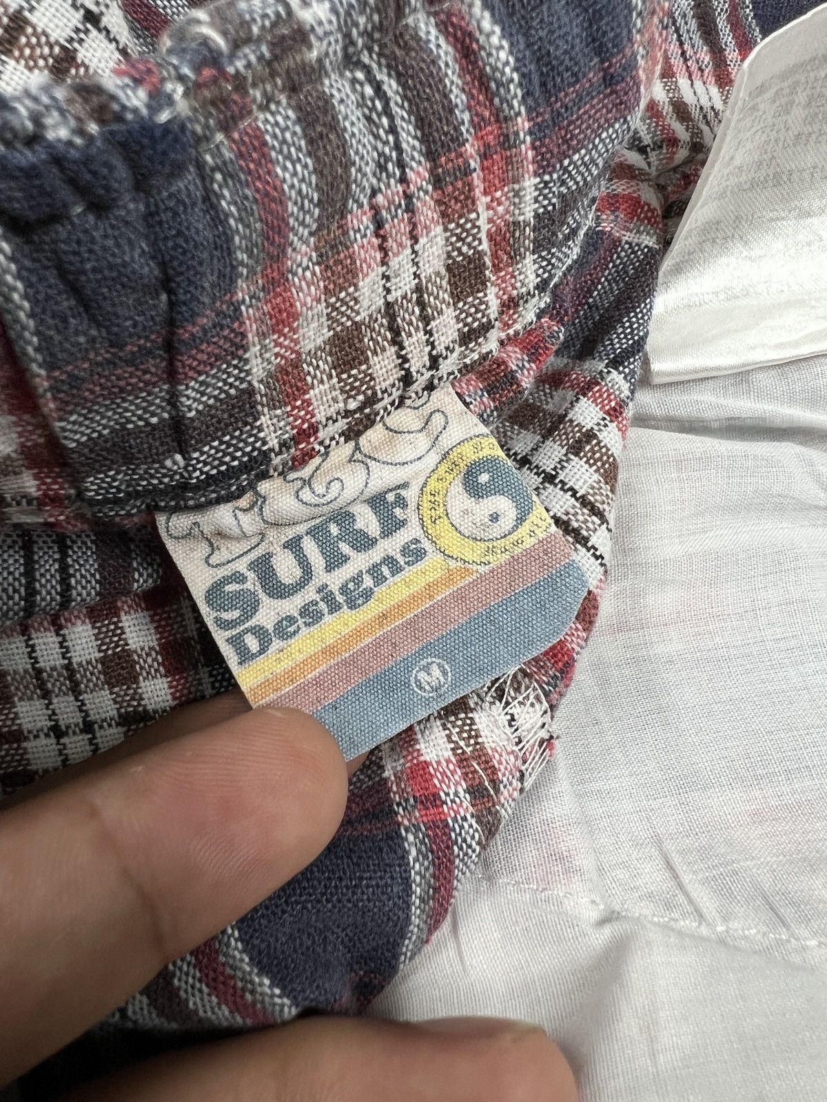 Other T&C Surf Hawaii Checkered Cargo Short Pants Size US 33 - 6 Thumbnail