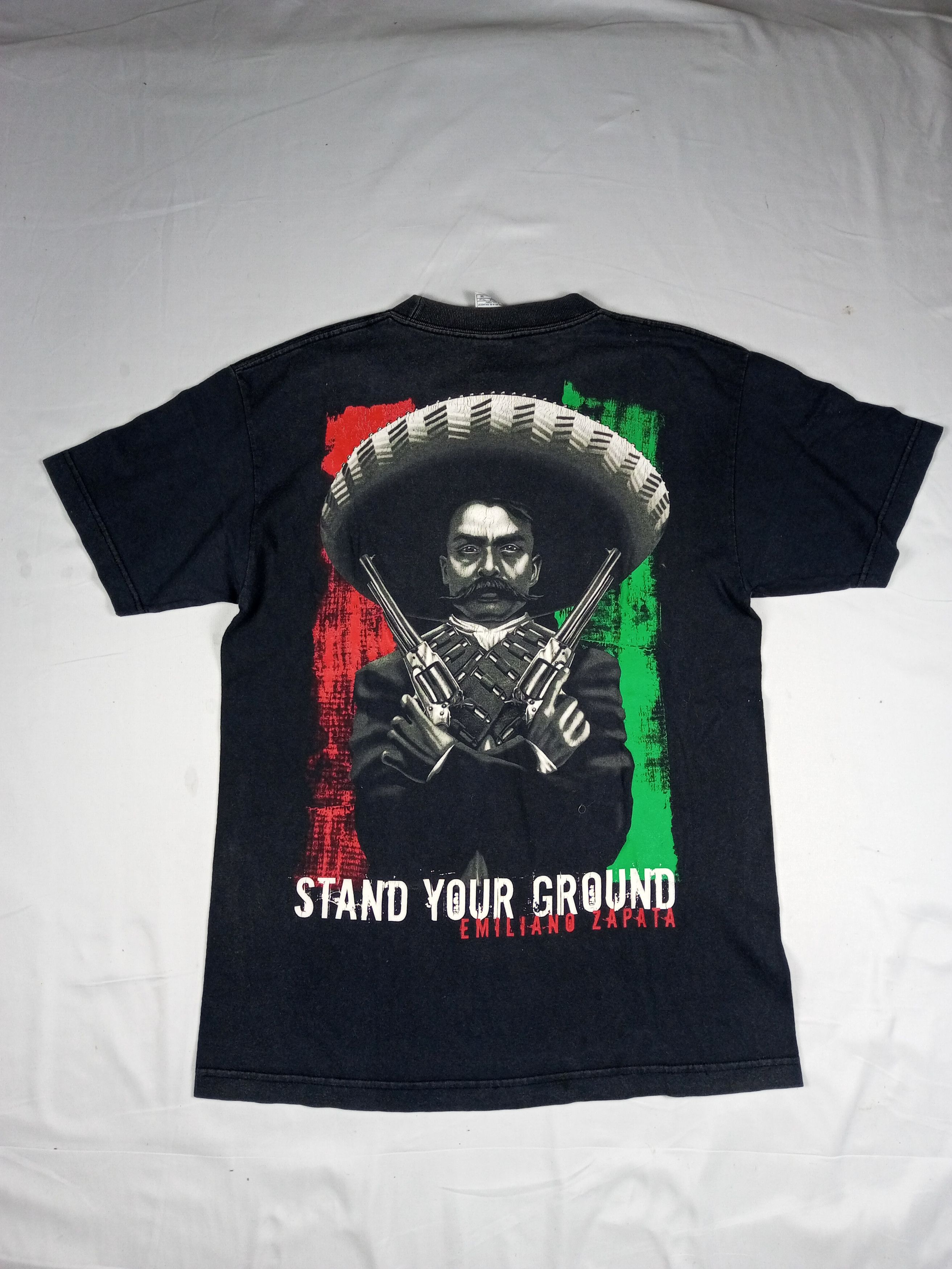 Band Tees "Emiliano Zapata" Stand Your Ground Band Tee / 20s Size US M / EU 48-50 / 2 - 1 Thumbnail