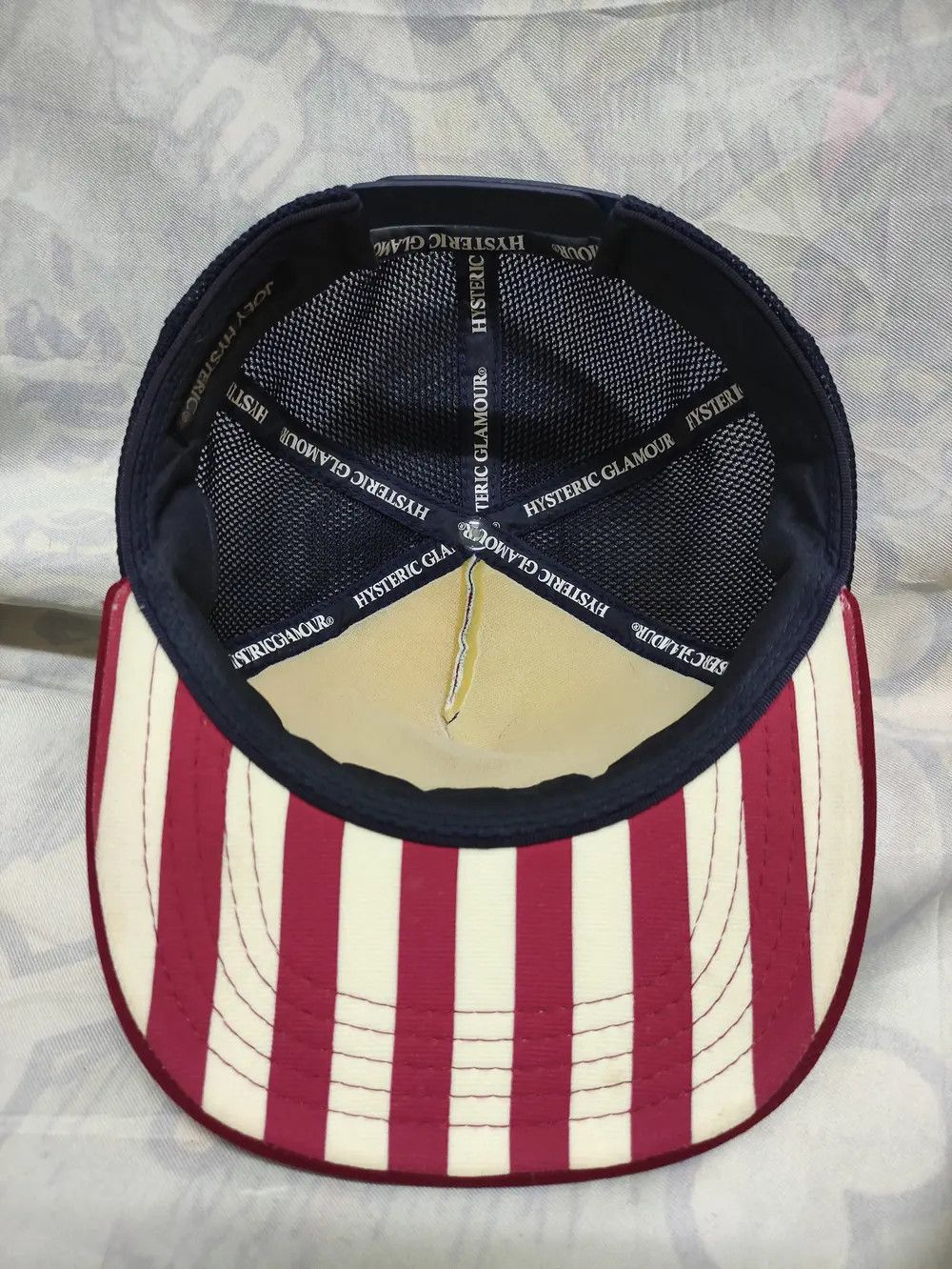 Hysteric Glamour JOEY HYSTERIC GLAMOUR AMERICAN FLAG GIRL TRUCKER CAP Size ONE SIZE - 7 Thumbnail