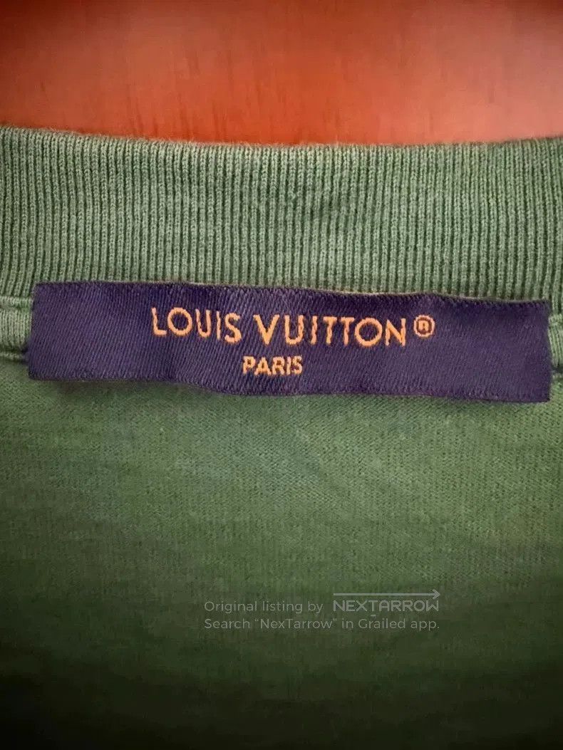 Louis Vuitton Louis Vuitton Green Gradient Print T. Size US XXL / EU 58 / 5 - 3 Thumbnail