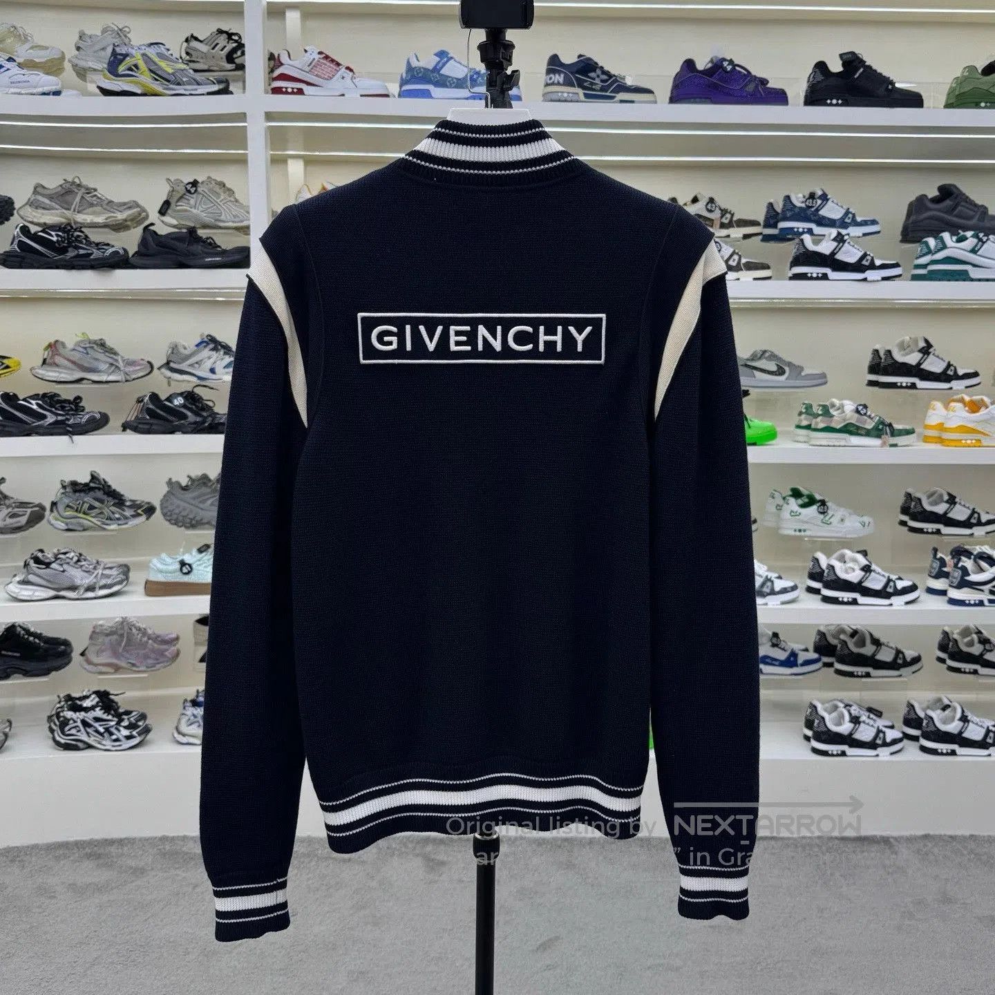 Givenchy Givenchy Classic Black White Baseball Jacket. Size US L / EU 52-54 / 3 - 2 Thumbnail