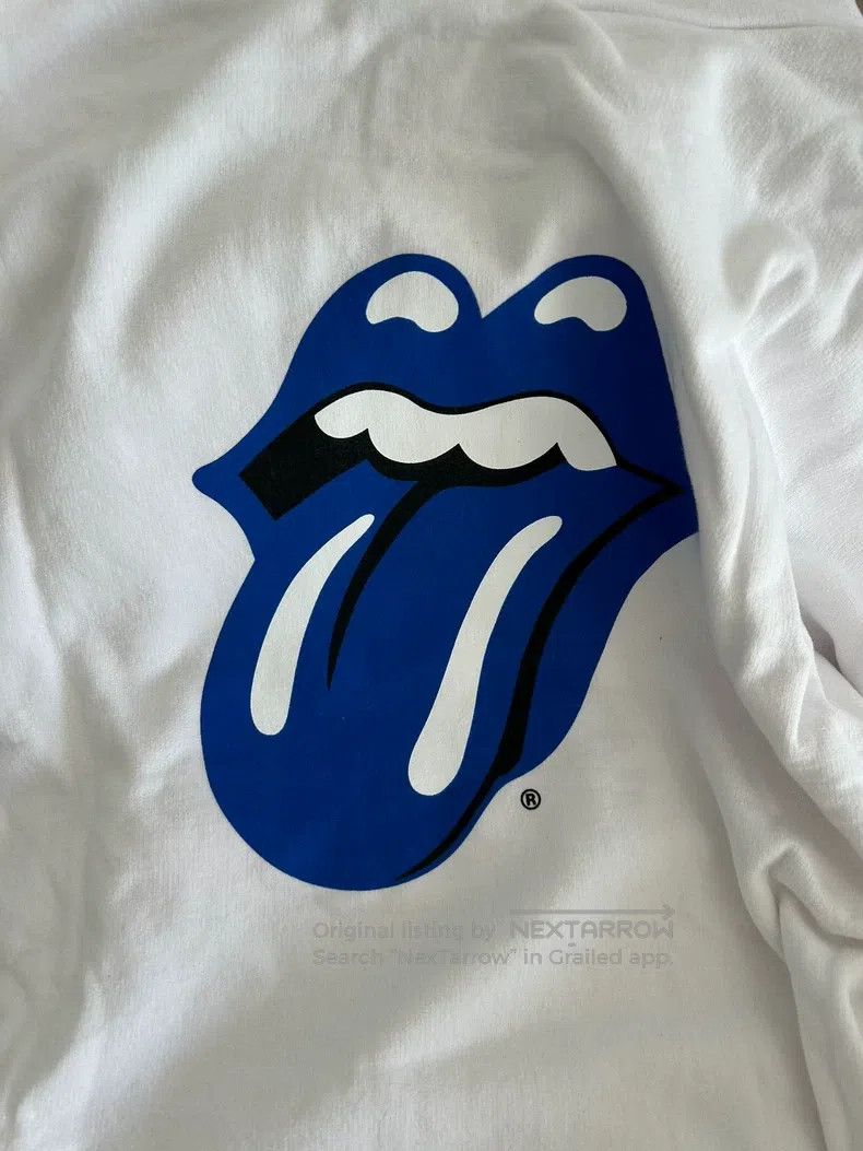 Chrome Hearts CHROME HEARTS Size S White rolling stone series blue tongue Size US S / EU 44-46 / 1 - 3 Thumbnail