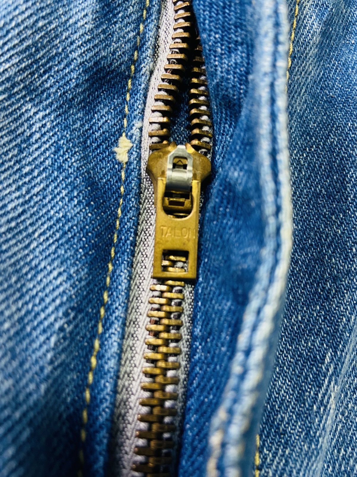 Jean Vintage Blue Way Jeans (Zip Talon) Size US 31 - 9 Thumbnail