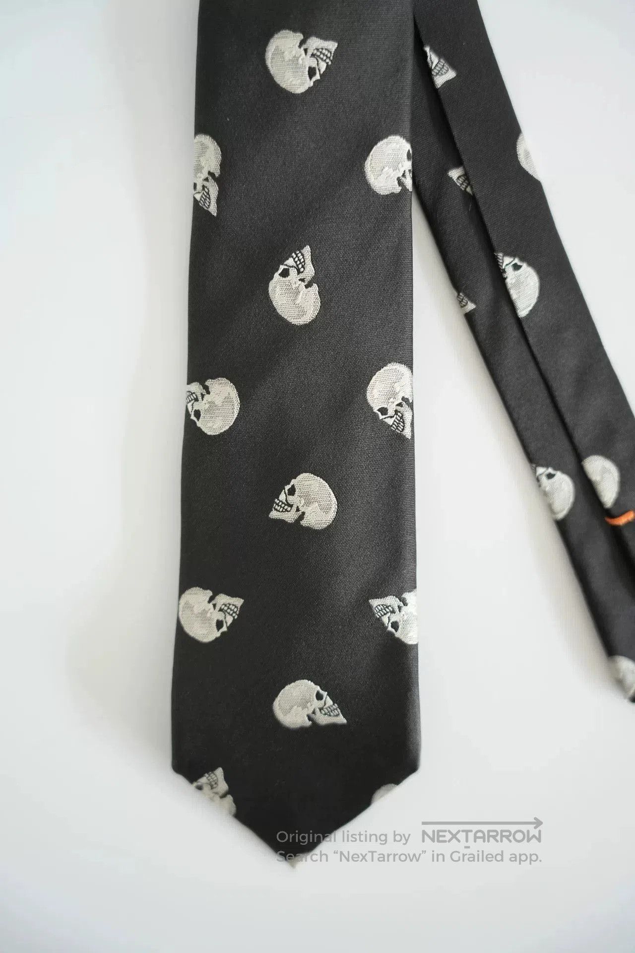 Yohji Yamamoto yohji yamamoto skull print silk tie. Size ONE SIZE - 2 Thumbnail
