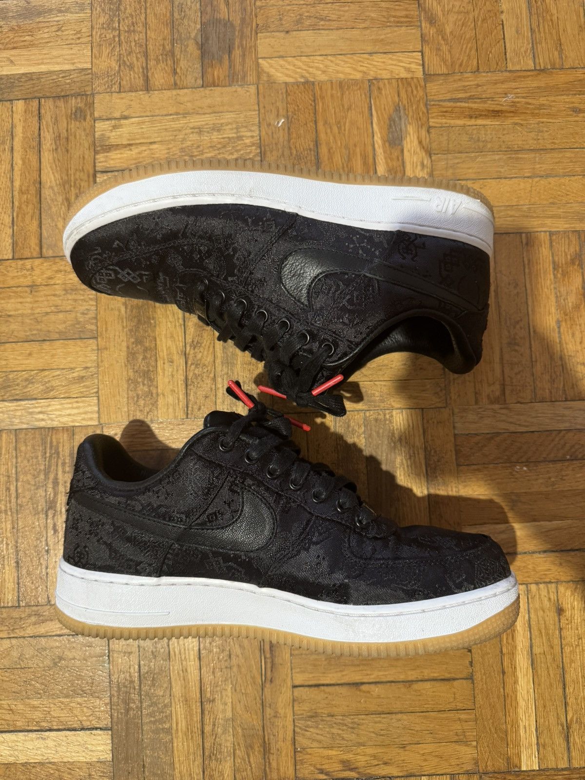CLOT × Nike Nike Air Force 1 x CLOT Size US 8.5 / EU 41-42 - 3 Thumbnail