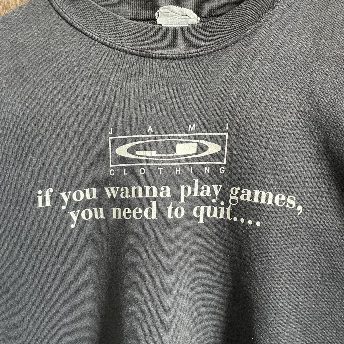 Vintage Vintage 90’s Jami Clothing Head Trip Game Sweatshirt Size US M / EU 48-50 / 2 - 3 Thumbnail