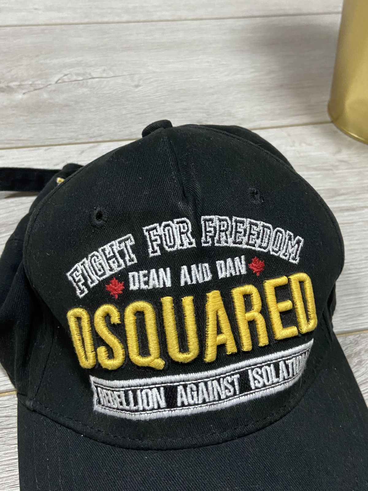 Dsquared2 × Vintage Dsquared2 Fight for freedom killers on Canada 🍁 Italy cap Size ONE SIZE - 6 Thumbnail