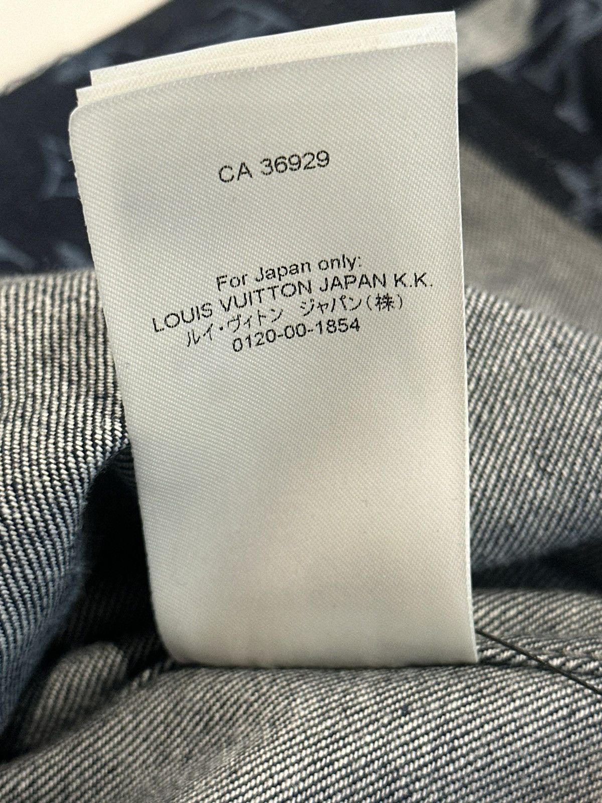 Louis Vuitton Louis Vuitton Monogram Printed Denim Jacket (Indigo) Size US L / EU 52-54 / 3 - 14 Thumbnail