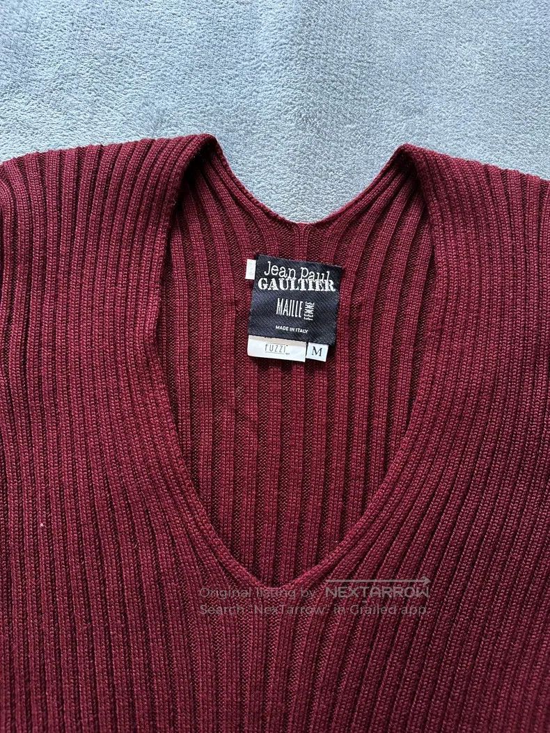 Jean Paul Gaultier Jean Paul Gaultier Long-sleeve, Knitted long-sleeve Size M / US 6-8 / IT 42-44 - 4 Thumbnail