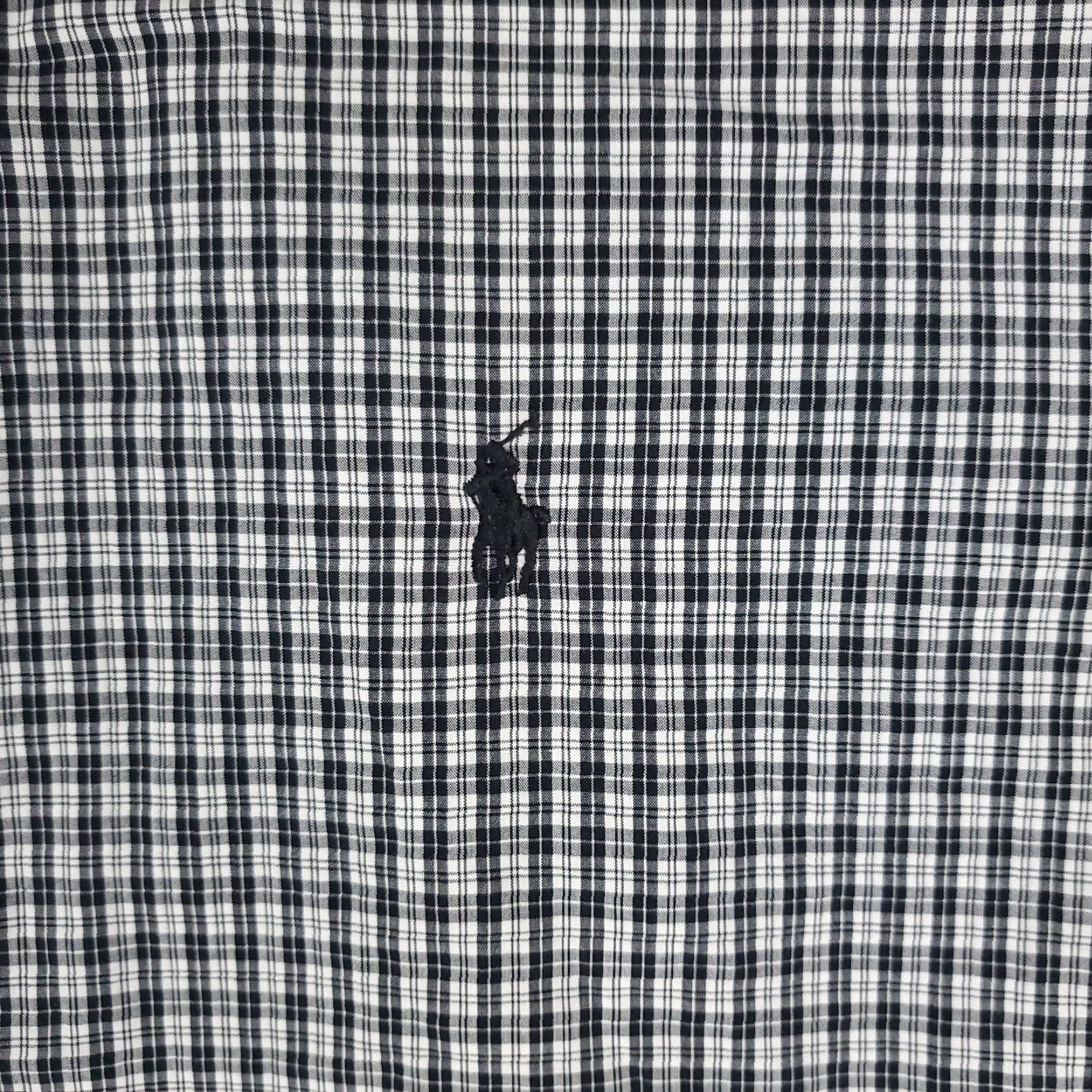 Ralph Lauren Ralph Lauren Shirt Mens XL Black Plaid Button-Up Casual Long Sleeve Polo Logo - Classic American Preppy Style (Button-Down) Size US XL / EU 56 / 4 - 2 Thumbnail
