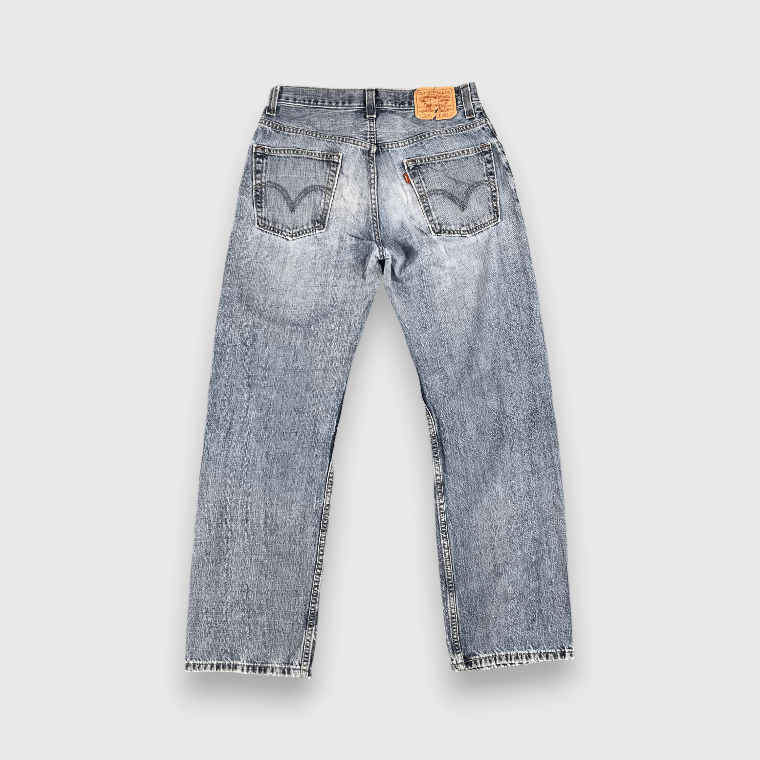 Levi's Vintage Levis 559 Jeans Faded Blue Denim-J1109 Size US 31 - 2 Thumbnail