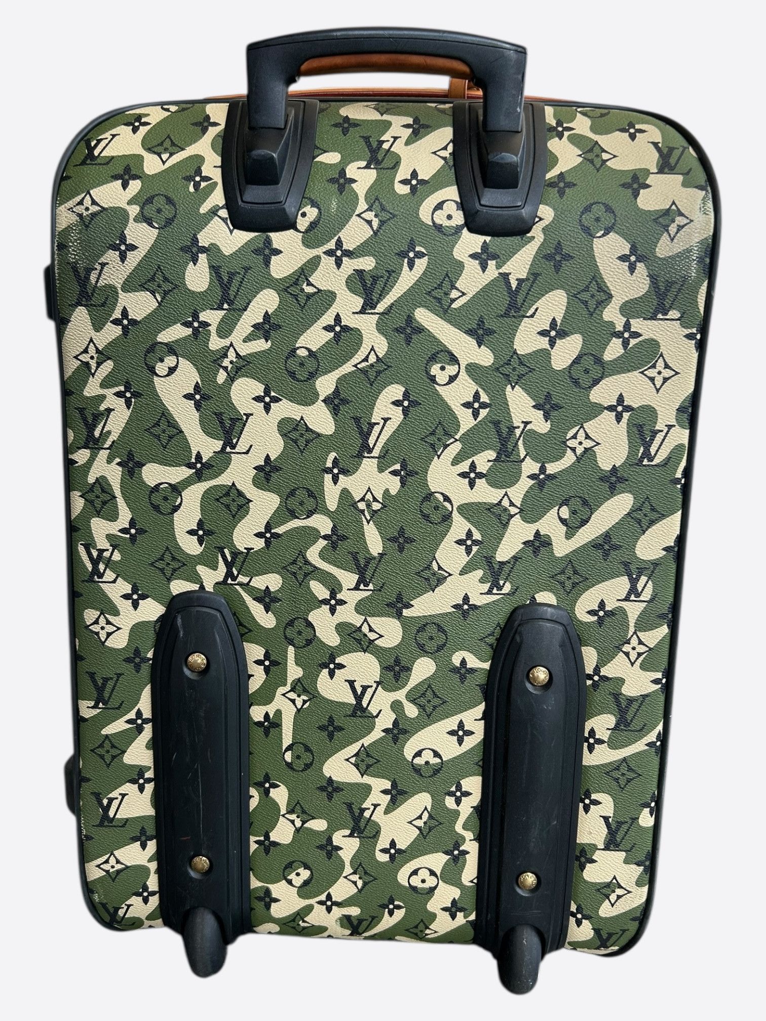 Louis Vuitton Louis Vuitton Takashi Murakami Camouflage Monogram Pegase 60 Size ONE SIZE - 3 Thumbnail