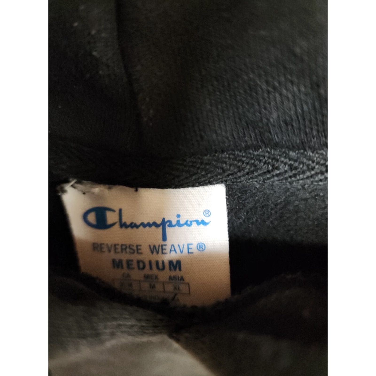 Champion Champion Reverse Weave Hoodie Mens Black M Pullover Regular Fit Front Size US M / EU 48-50 / 2 - 4 Thumbnail