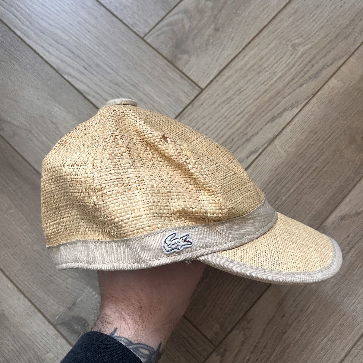 Lacoste Lacoste Live Straw Hat Cap Size ONE SIZE - 1 Thumbnail