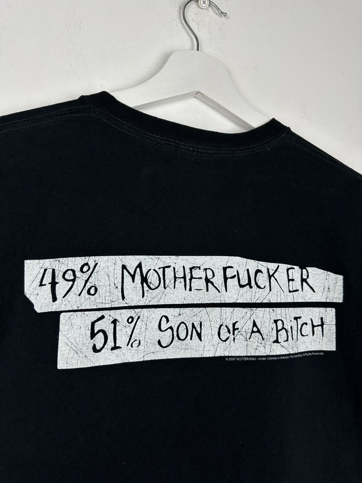 Band Tees Motorhead Son Of A Bitch Lemmy Kilmister Graphic T Shirt Size US M / EU 48-50 / 2 - 7 Thumbnail