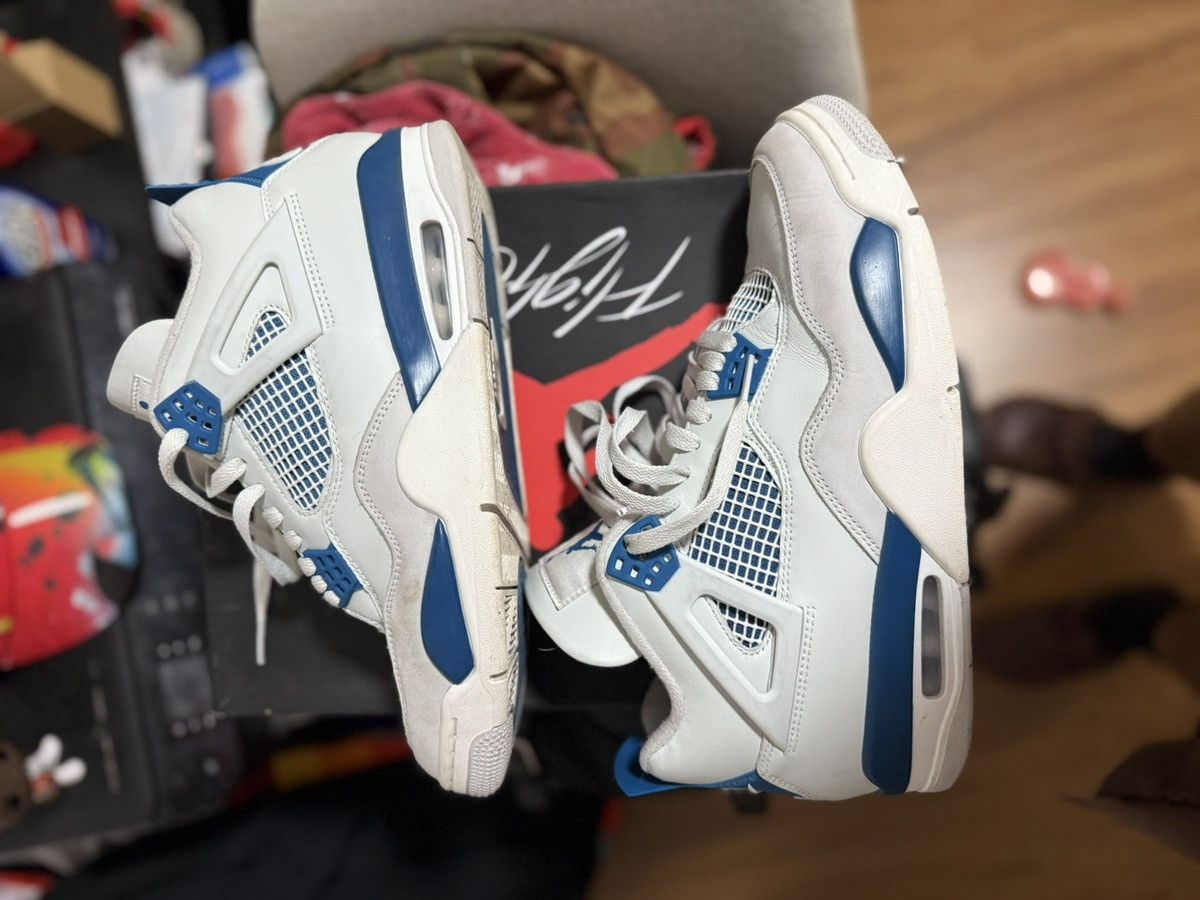 Jordan Brand Jordan 4 military blue 2024 Size US 10 / EU 43 - 1 Thumbnail
