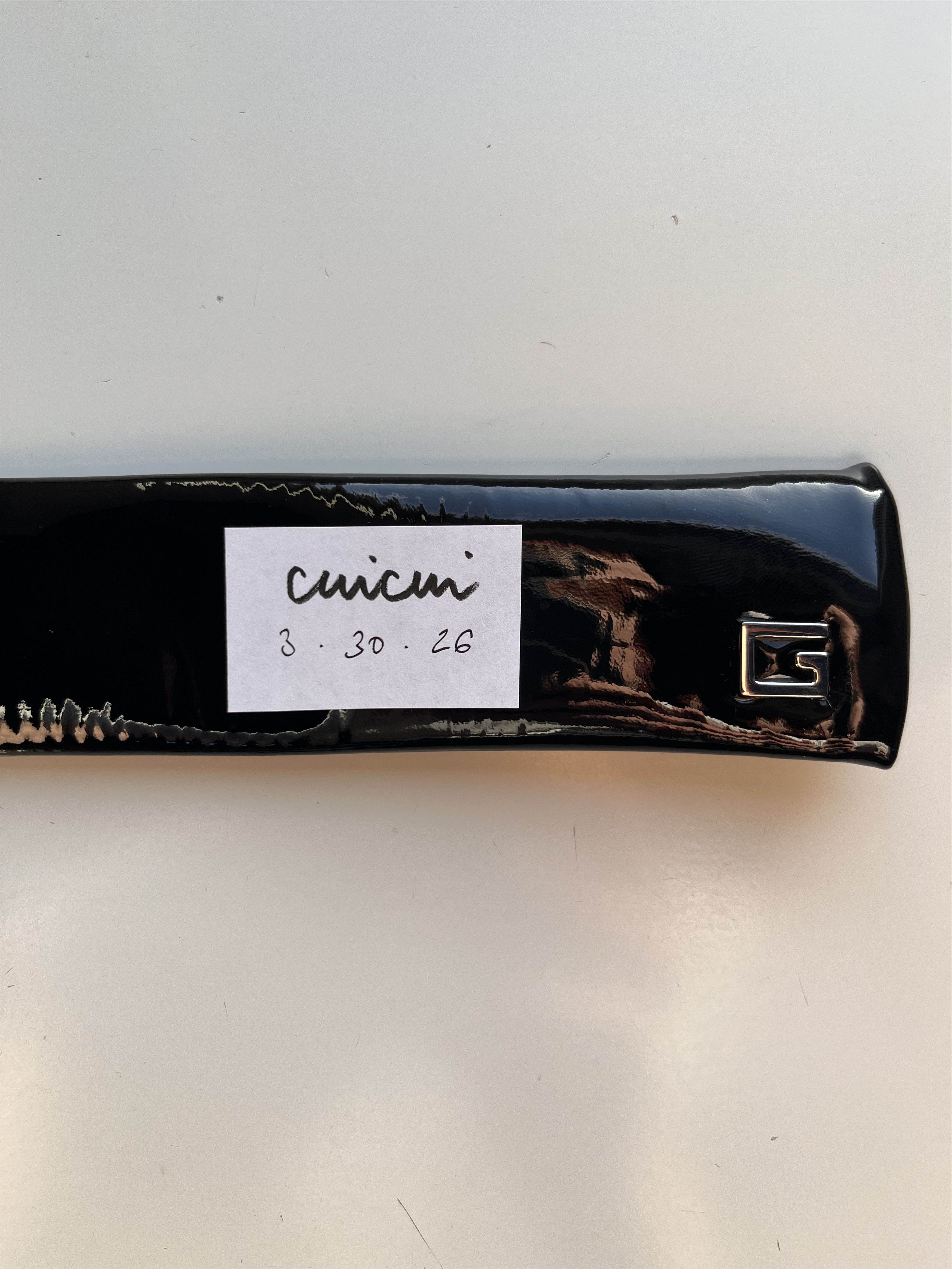 Gucci Patent Leather Choker Size ONE SIZE - 11 Thumbnail