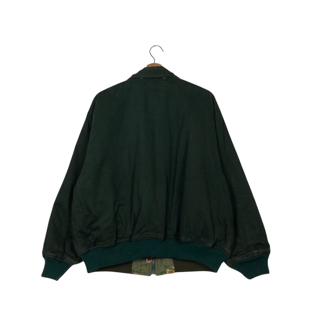 Japanese Brand × Vintage 📌Vintage Reversible Bomber Jacket Full Floral Issey Miyake Size US M / EU 48-50 / 2 - 11 Thumbnail