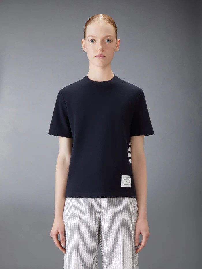Thom Browne Short Sleeve Tee 4 Bar Stripe Size XS / US 0-2 / IT 36-38 - 2 Thumbnail