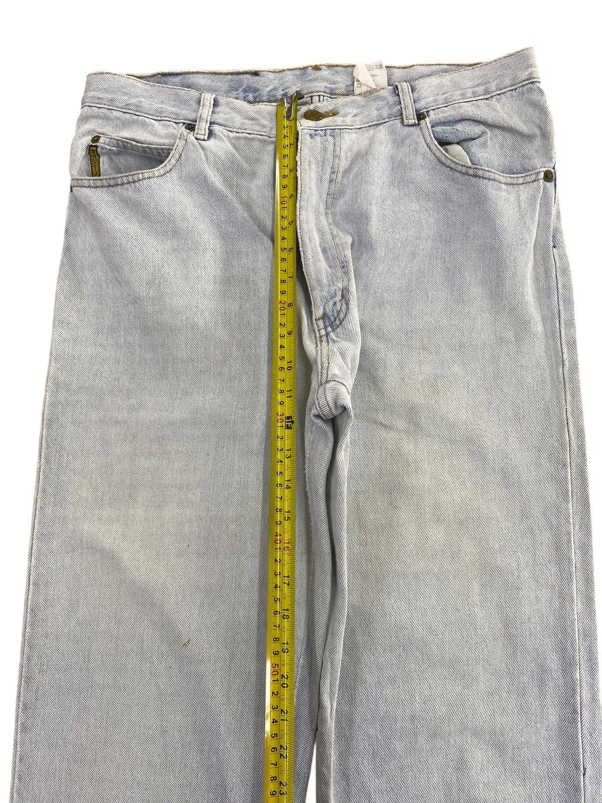 Armani Armani Light Blue Wash Style Loose Jeans Size US 33 - 6 Thumbnail