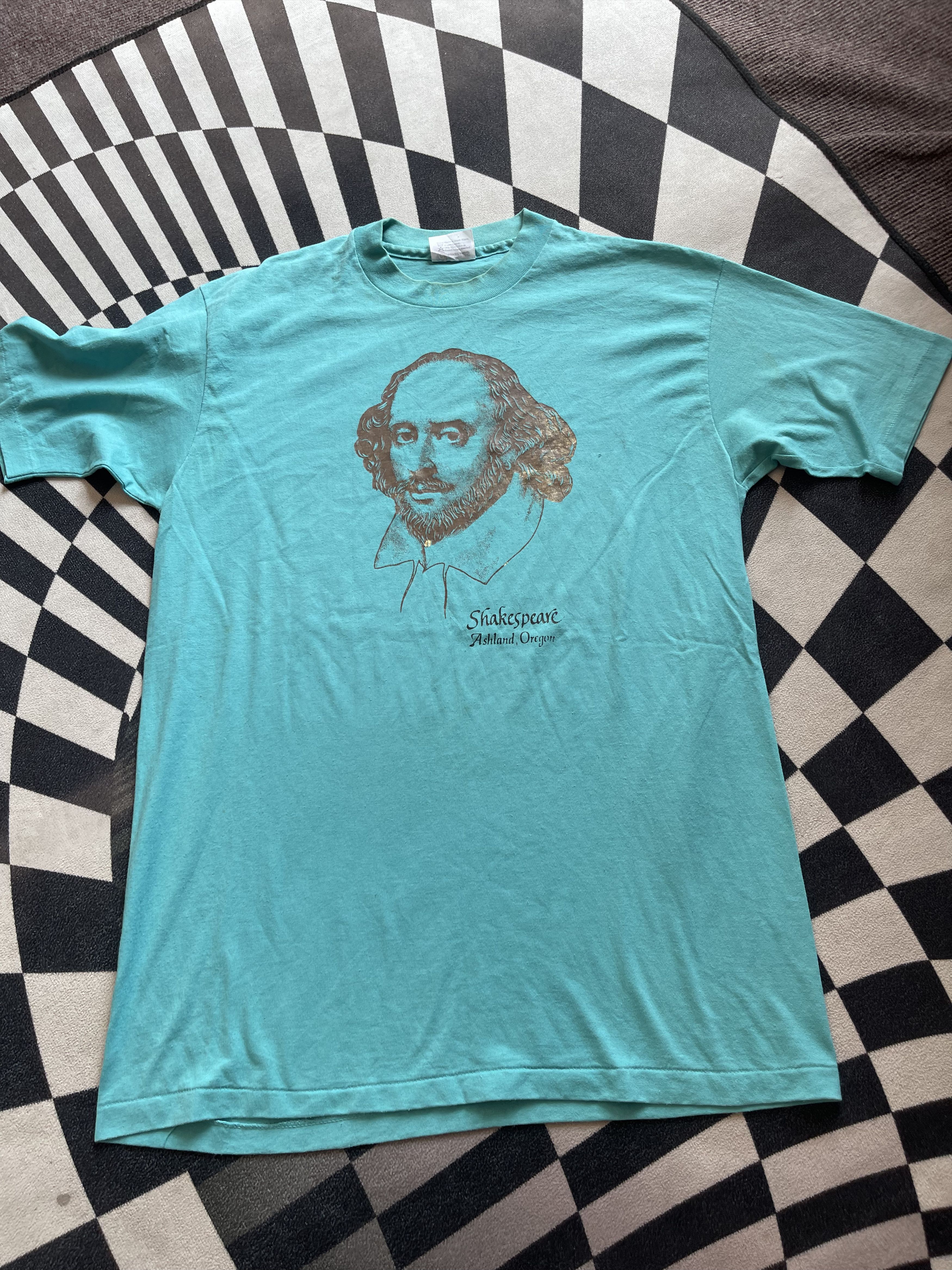 Vintage Vintage 80s Shakespeare Ashland Oregon T-Shirt Size US L / EU 52-54 / 3 - 2 Thumbnail