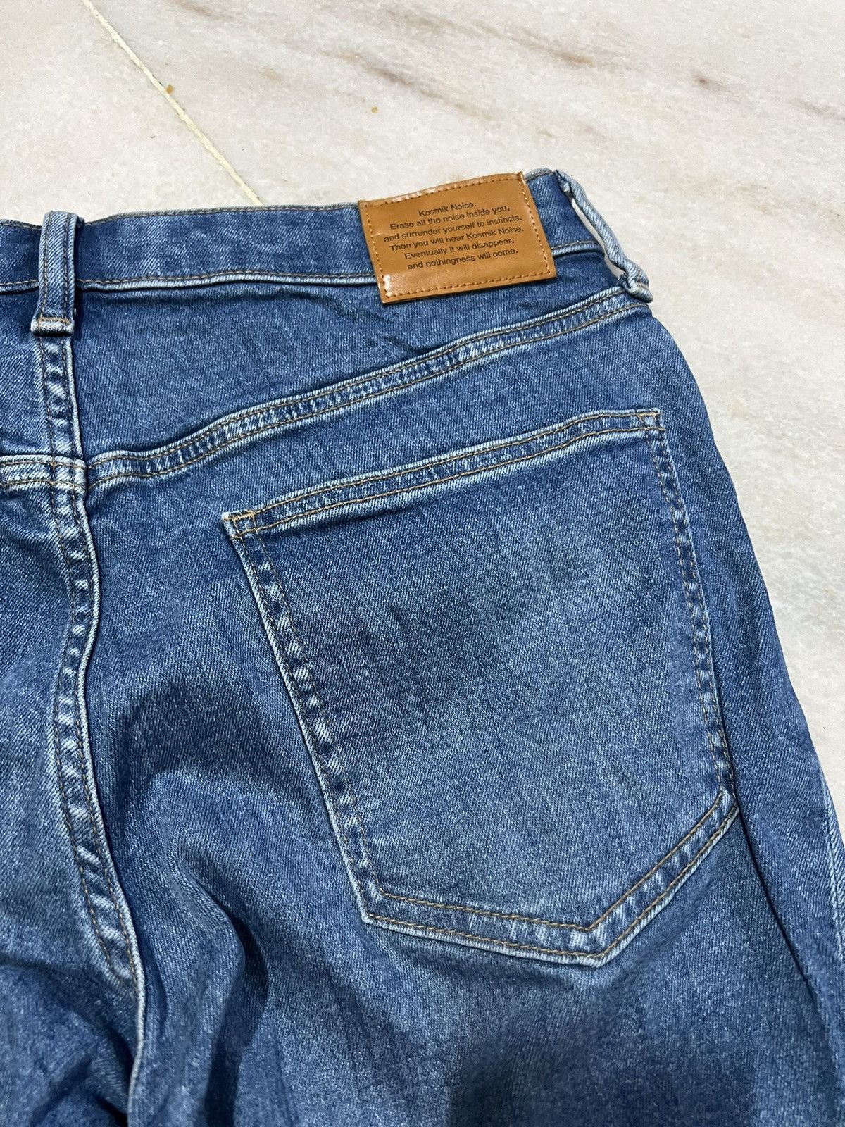 GU GU x UNDERCOVER RIPPED JEANS VERY RARE Size US 30 / EU 46 - 15 Thumbnail