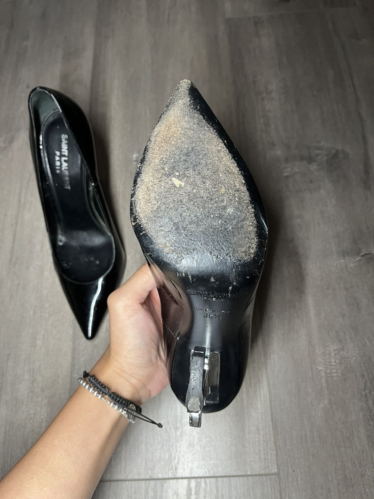Yves Saint Laurent YSL Opium Heels Size US 6 / IT 36 - 11 Thumbnail