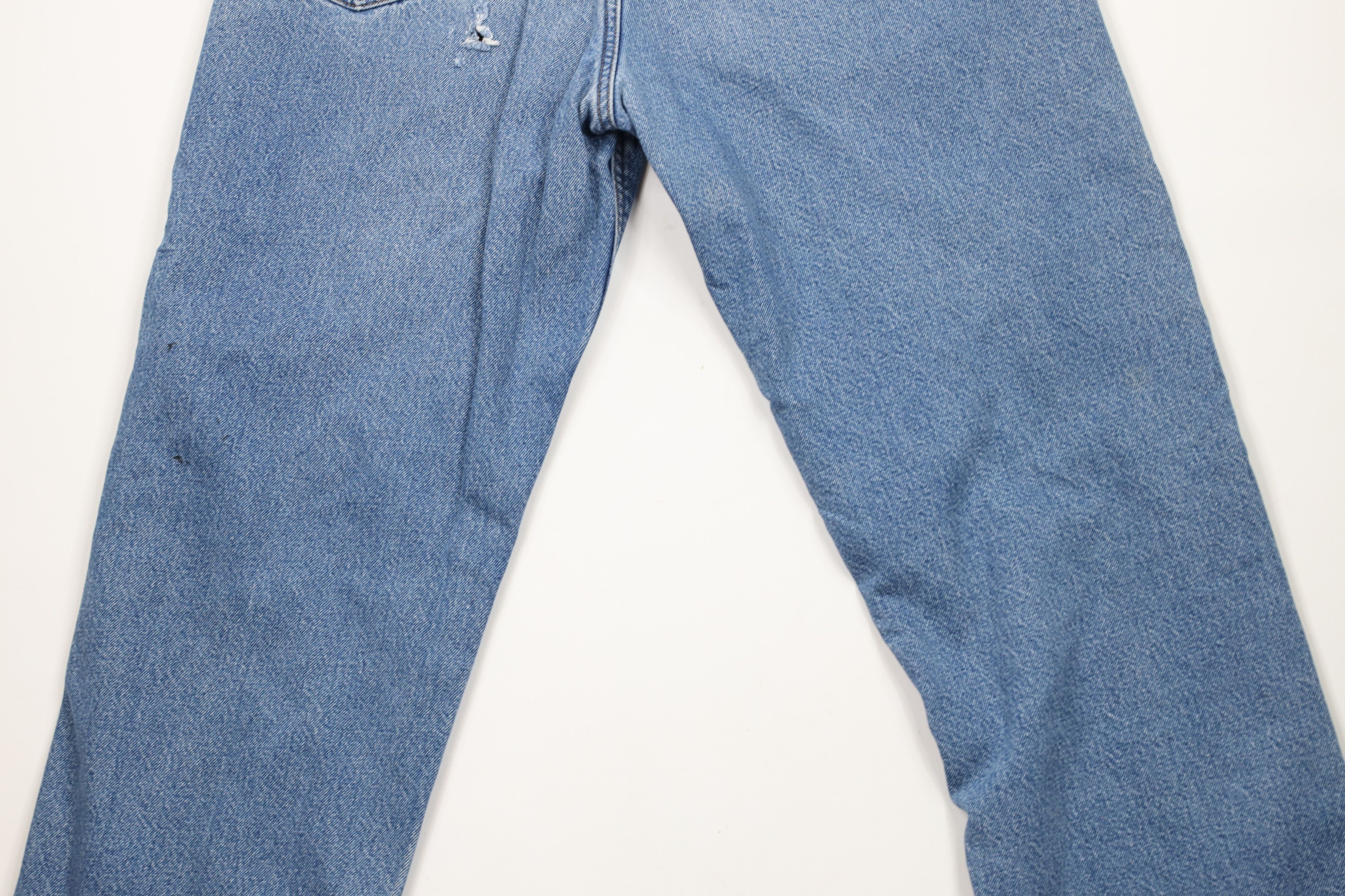 Carhartt × Vintage Vintage Y2K Carhartt Relaxed Fit Fleece Lined Wide Leg Jeans Size US 36 / EU 52 - 11 Thumbnail