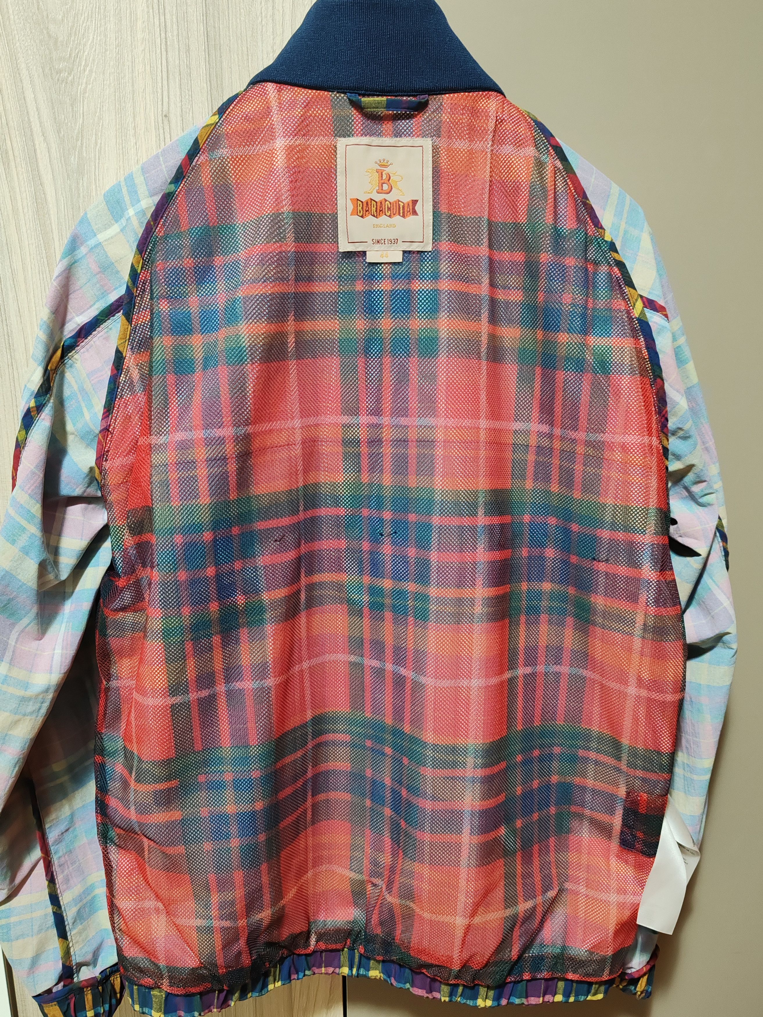Baracuta Blouson Bordeaux aviateur G9 Pattern Nylon/Baracuta Tg:44 Size US L / EU 52-54 / 3 - 4 Thumbnail