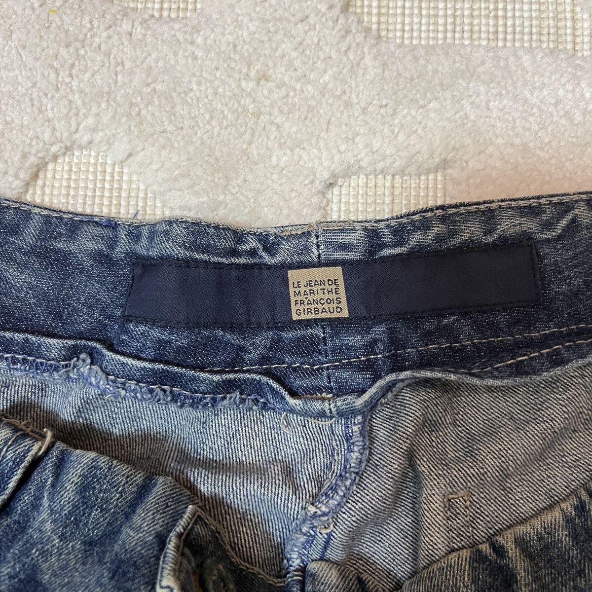 Marithe + Francois Girbaud Vintage Y2K Marithe Francois Girbaud Shuttle Tape Shorts Size US 38 / EU 54 - 5 Thumbnail