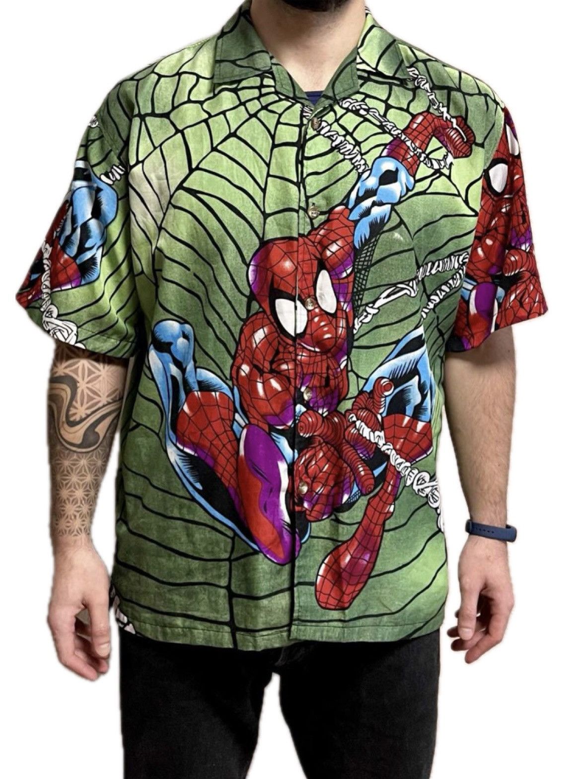 Spider Man Vintage 90s Shirt X Large