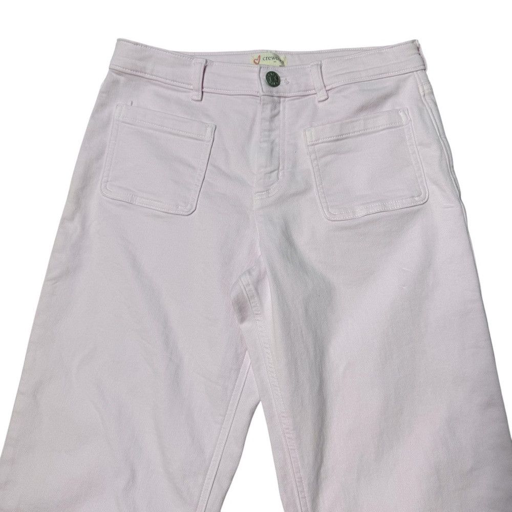 J.Crew J.Crew Crewcuts Girl's Pink Patch-pocket Wide Leg Jeans Siz Size 24" / US 00 / IT 34 - 3 Thumbnail