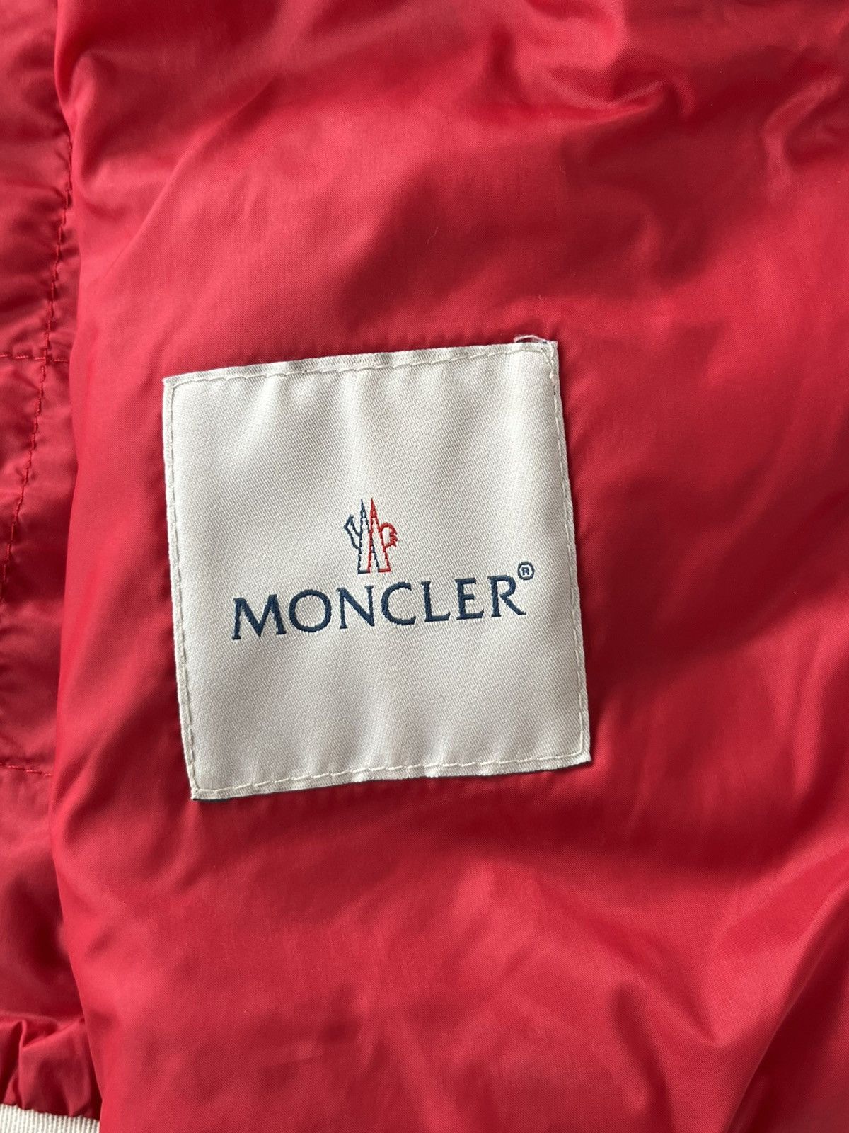 Moncler Vintage Luxury Light Jacket Moncler Canvas Big logo ❗️ Size US M / EU 48-50 / 2 - 11 Thumbnail