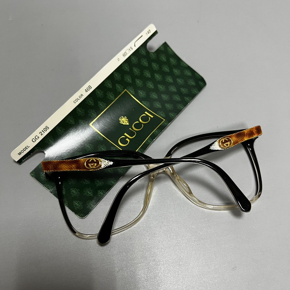 Gucci × Vintage Gucci Vintage Frame NEW 80s Size ONE SIZE - 1 Thumbnail