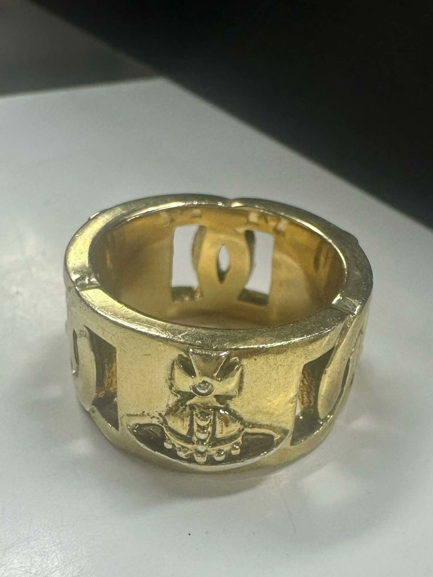 Vivienne Westwood Vivienne Westwood Saturn Ring Size ONE SIZE - 1 Thumbnail