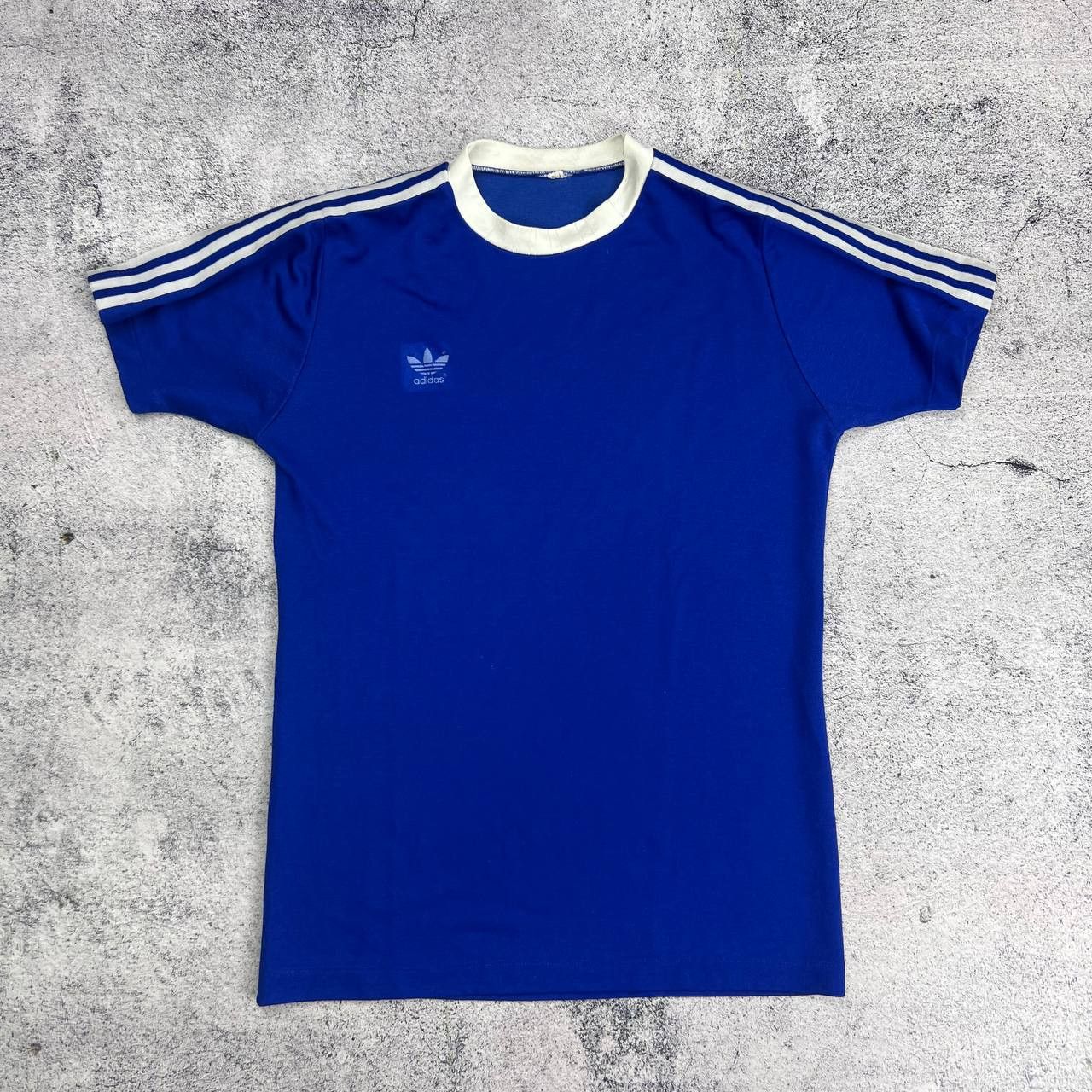 Adidas × Vintage Adidas Football Shirt 1980s Schalke Vintage Jersey Size US M / EU 48-50 / 2 - 1 Thumbnail