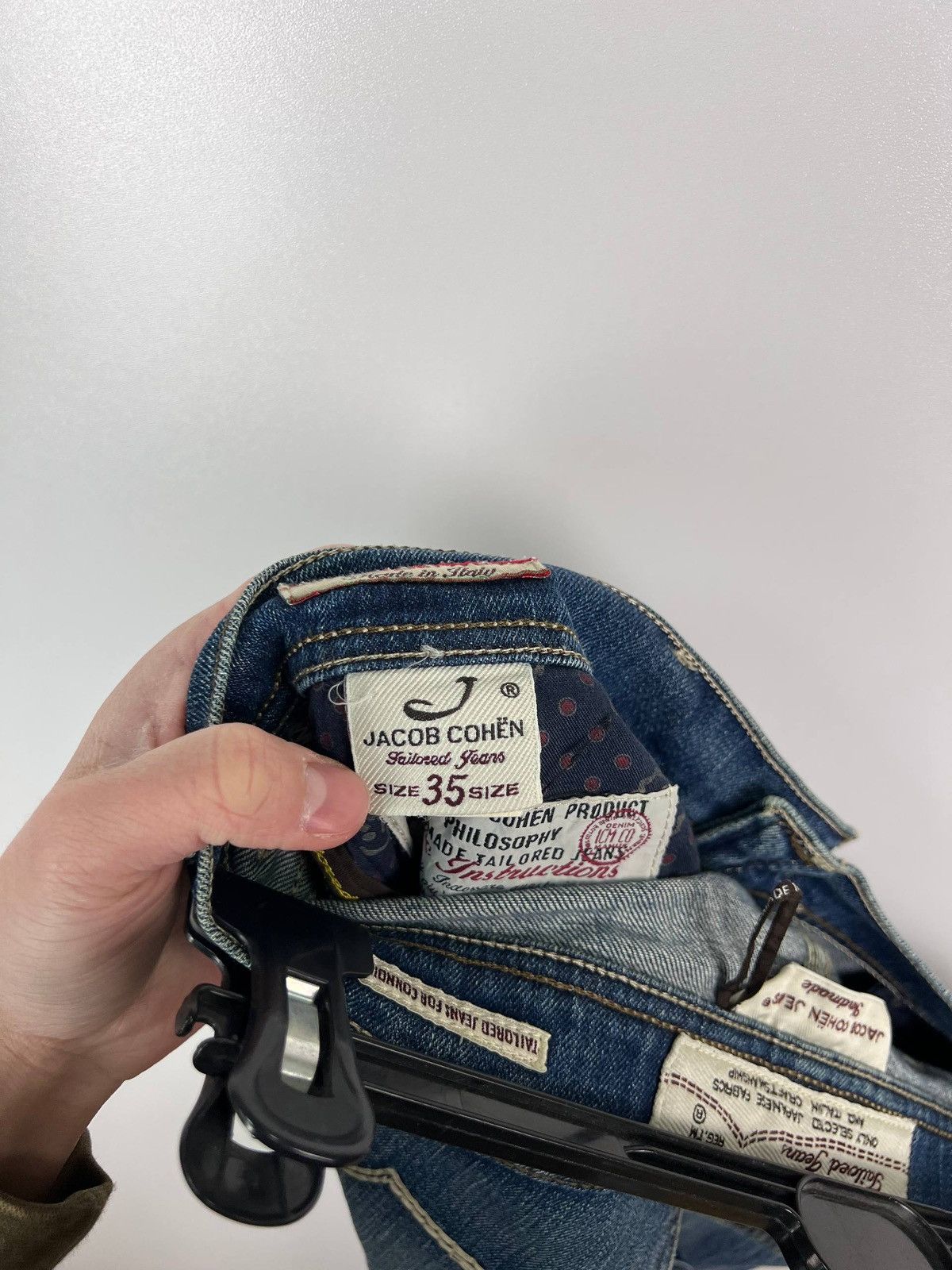 Jacob Cohen Jacob Cohen 610 luxury denim size 35 Size US 35 - 5 Thumbnail