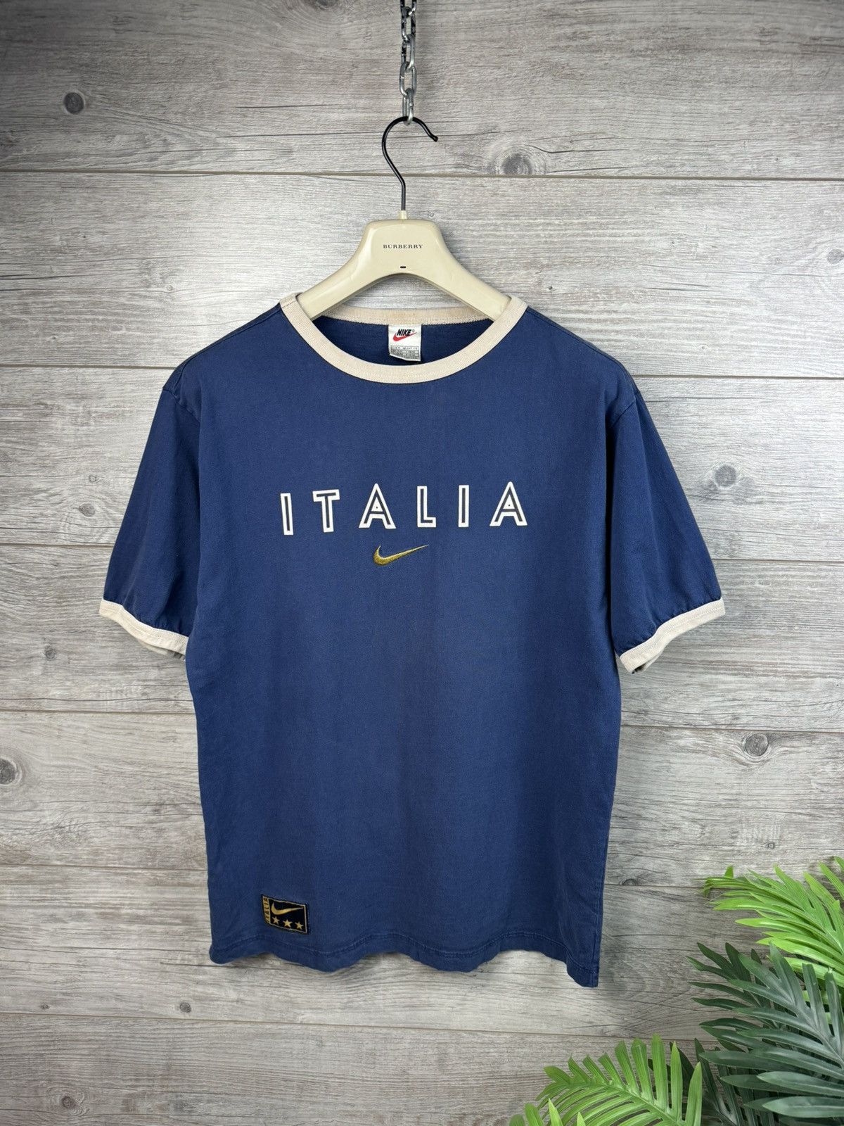 Nike NIKE VINTAGE ITALY 🇮🇹 TEE T SHIRT SIZE M Size US M / EU 48-50 / 2 - 2 Thumbnail