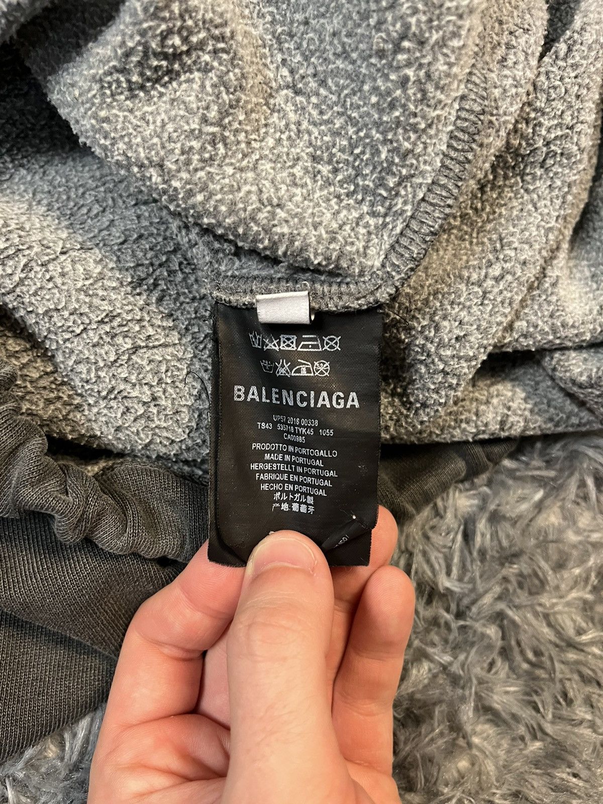 Balenciaga Balenciaga FW18 Europa! Hoodie | L Size US L / EU 52-54 / 3 - 7 Thumbnail