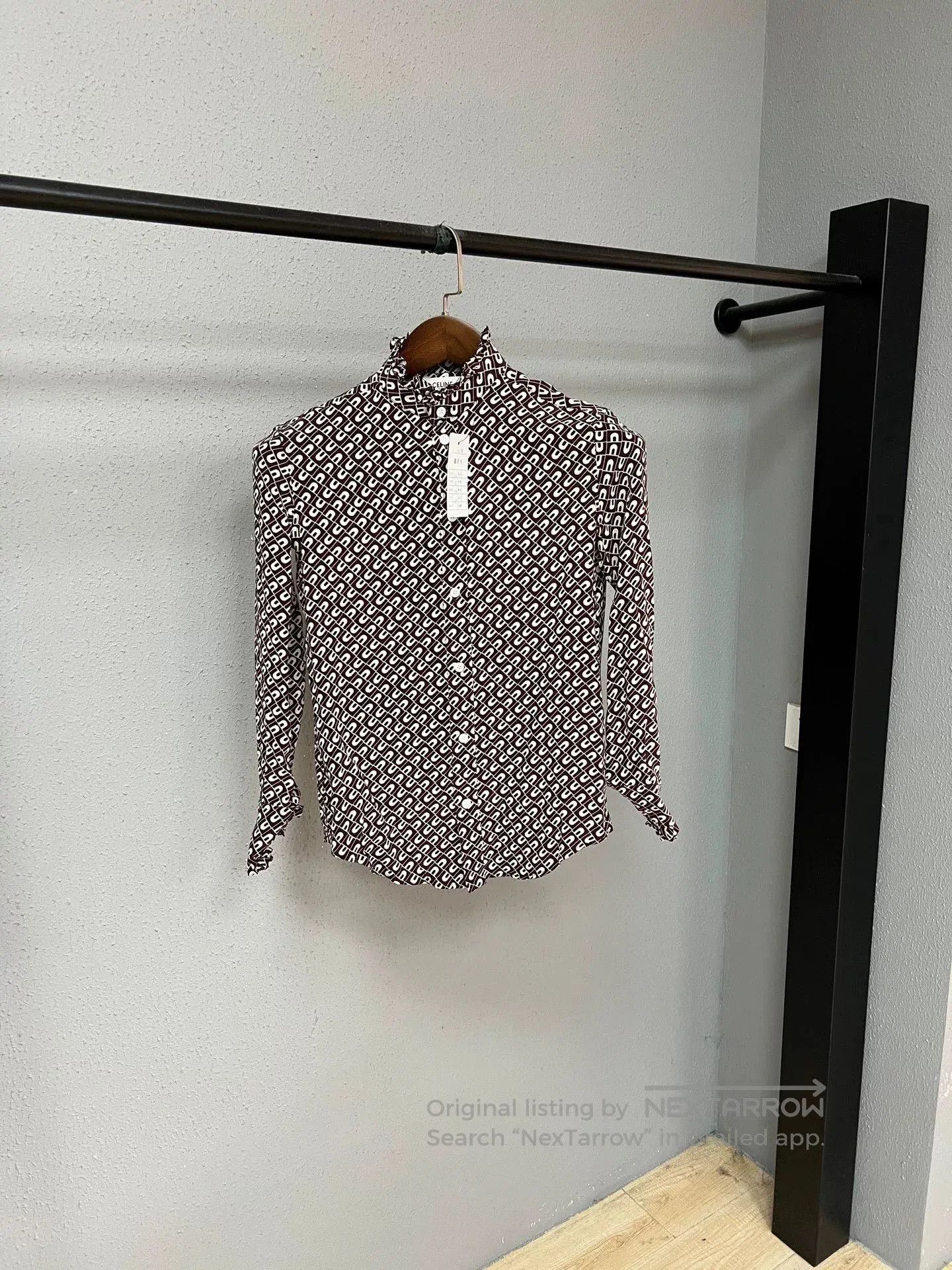 Celine Celine Silk Shirt. Size XXS / US 00 / IT 34 - 1 Thumbnail
